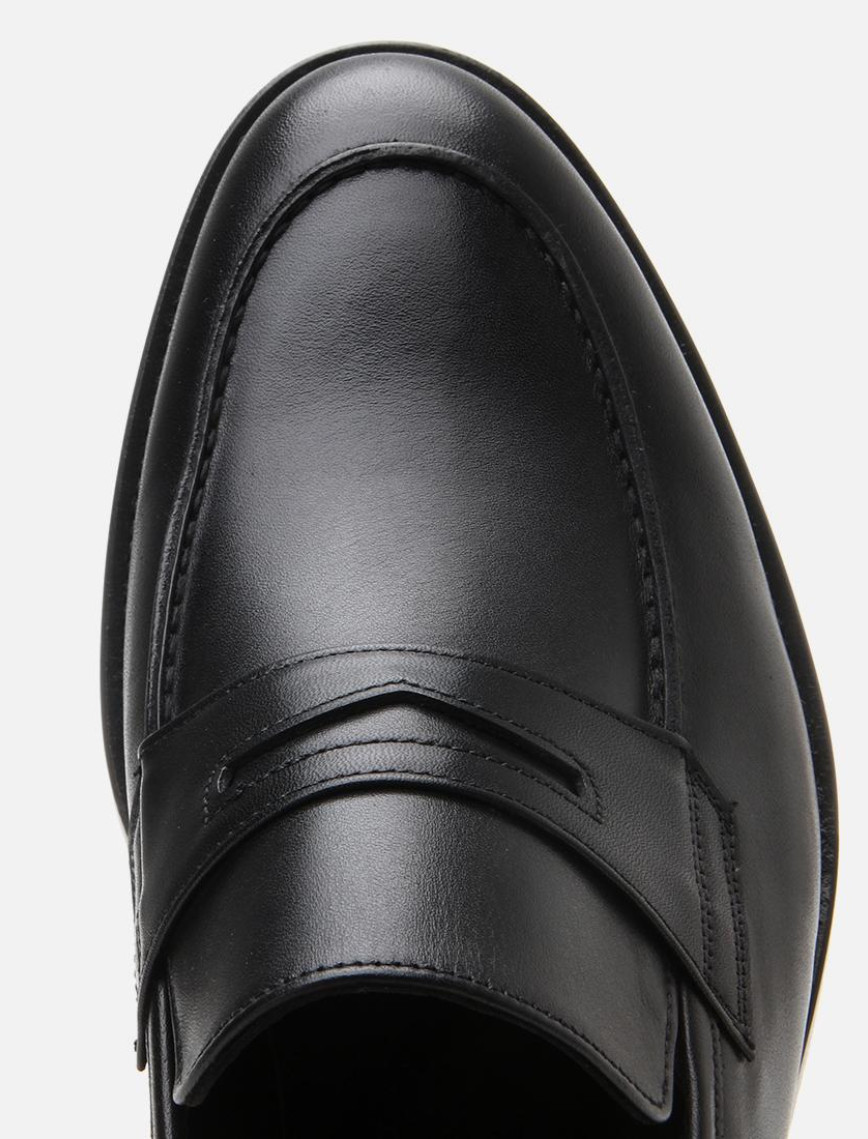 Erkek Deri Siyah Klasik Ayakkabı Erkek Deri Siyah Klasik Ayakkabı