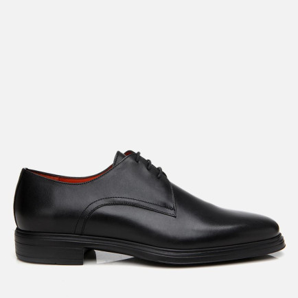 Erkek Deri Siyah Ultra Hafif Tabanlı Klasik Ayakkabı Erkek Deri Siyah Ultra Hafif Tabanlı Klasik Ayakkabı