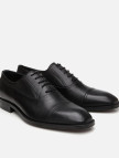 Erkek Deri Siyah Bağcıklı Şık Klasik Ayakkabı Erkek Deri Siyah Bağcıklı Şık Klasik Ayakkabı