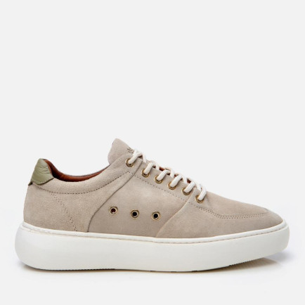 Erkek Süet Deri Bej Yüksek Tabanlı Spor Ayakkabı Erkek Süet Deri Bej Yüksek Tabanlı Spor Ayakkabı