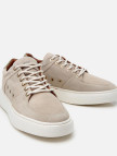 Erkek Süet Deri Bej Yüksek Tabanlı Spor Ayakkabı Erkek Süet Deri Bej Yüksek Tabanlı Spor Ayakkabı