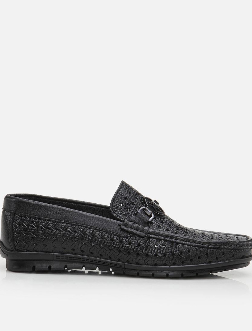 Erkek Deri Siyah Loafer Erkek Deri Siyah Loafer