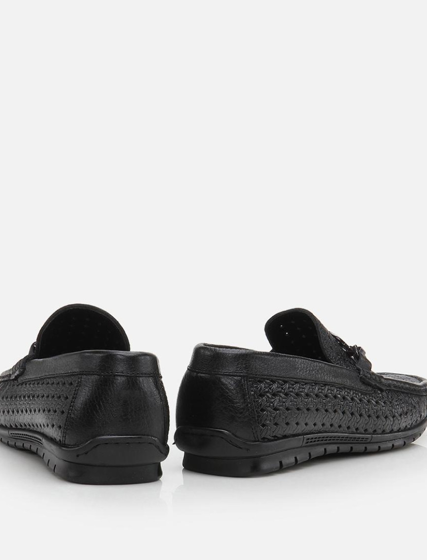 Erkek Deri Siyah Loafer Erkek Deri Siyah Loafer
