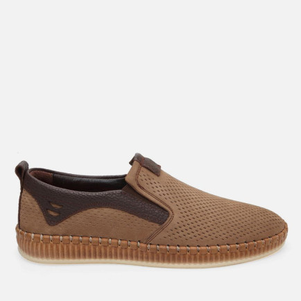 Erkek Deri Vizon Günlük Ayakkabı Erkek Deri Vizon Günlük Ayakkabı