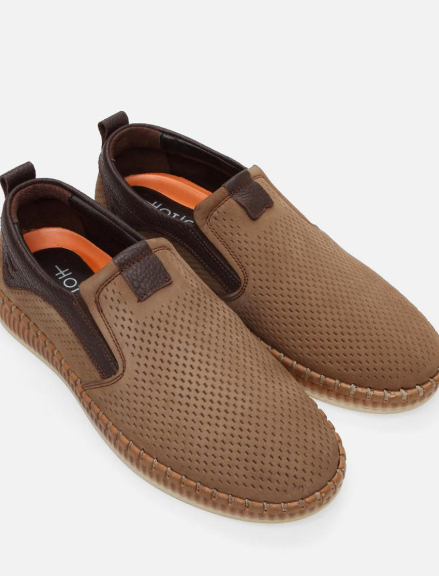 Erkek Deri Vizon Günlük Ayakkabı Erkek Deri Vizon Günlük Ayakkabı