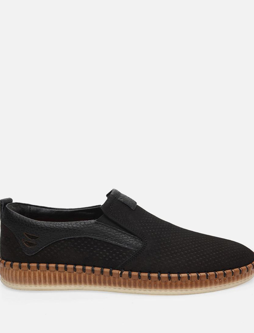 Erkek Deri Vizon Günlük Ayakkabı Erkek Deri Vizon Günlük Ayakkabı