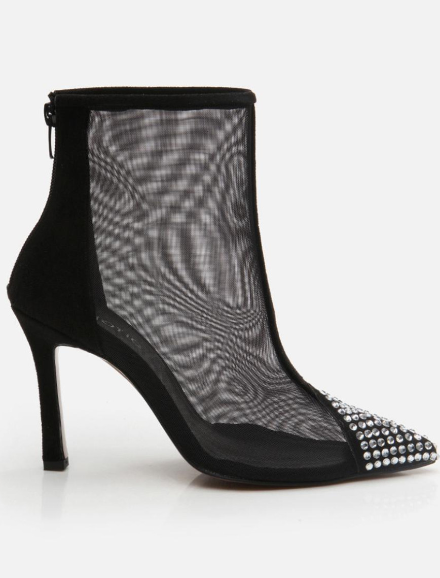 Kadın Siyah Topuklu Bot Kadın Siyah Topuklu Bot