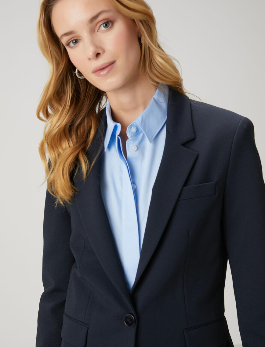 Beymen Club Kadın Lacivert Blazer Beymen Club Kadın Lacivert Blazer