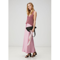 Beymen Club Kadın Pembe Maksi Saten Etek