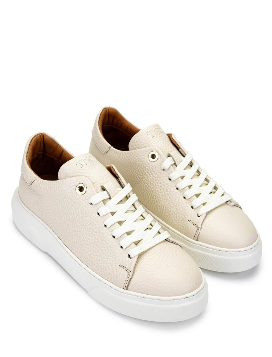 Tamer Tanca Kadın Hakiki Deri Bej Sneakers & Spor Ayakkabı