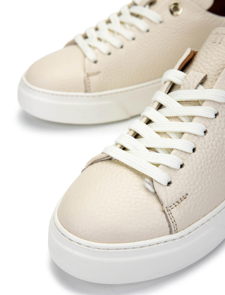 Tamer Tanca Kadın Hakiki Deri Bej Sneakers & Spor Ayakkabı