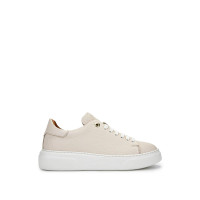 Tamer Tanca Kadın Hakiki Deri Bej Sneakers & Spor Ayakkabı