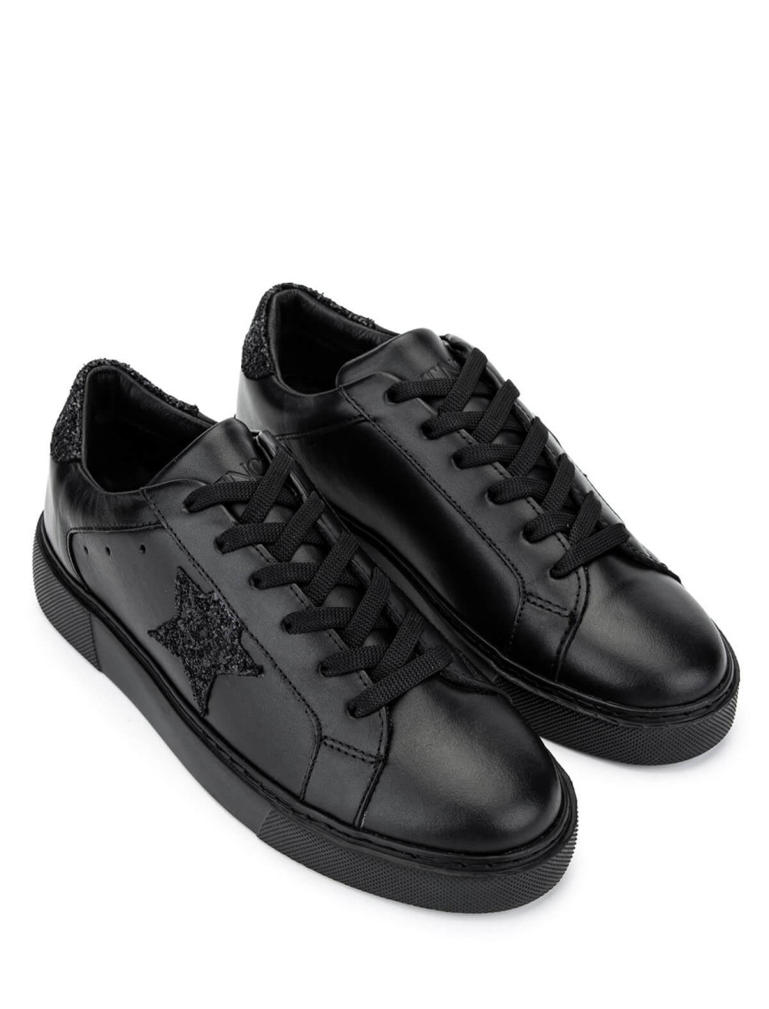 Tamer Tanca Kadın Deri/Tekstil Siyah Sneakers & Spor Ayakkabı Tamer Tanca Kadın Deri/Tekstil Siyah Sneakers & Spor Ayakkabı