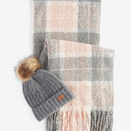 Barbour Saltburn Bere & Tartan Şal Seti Barbour Saltburn Bere & Tartan Şal Seti