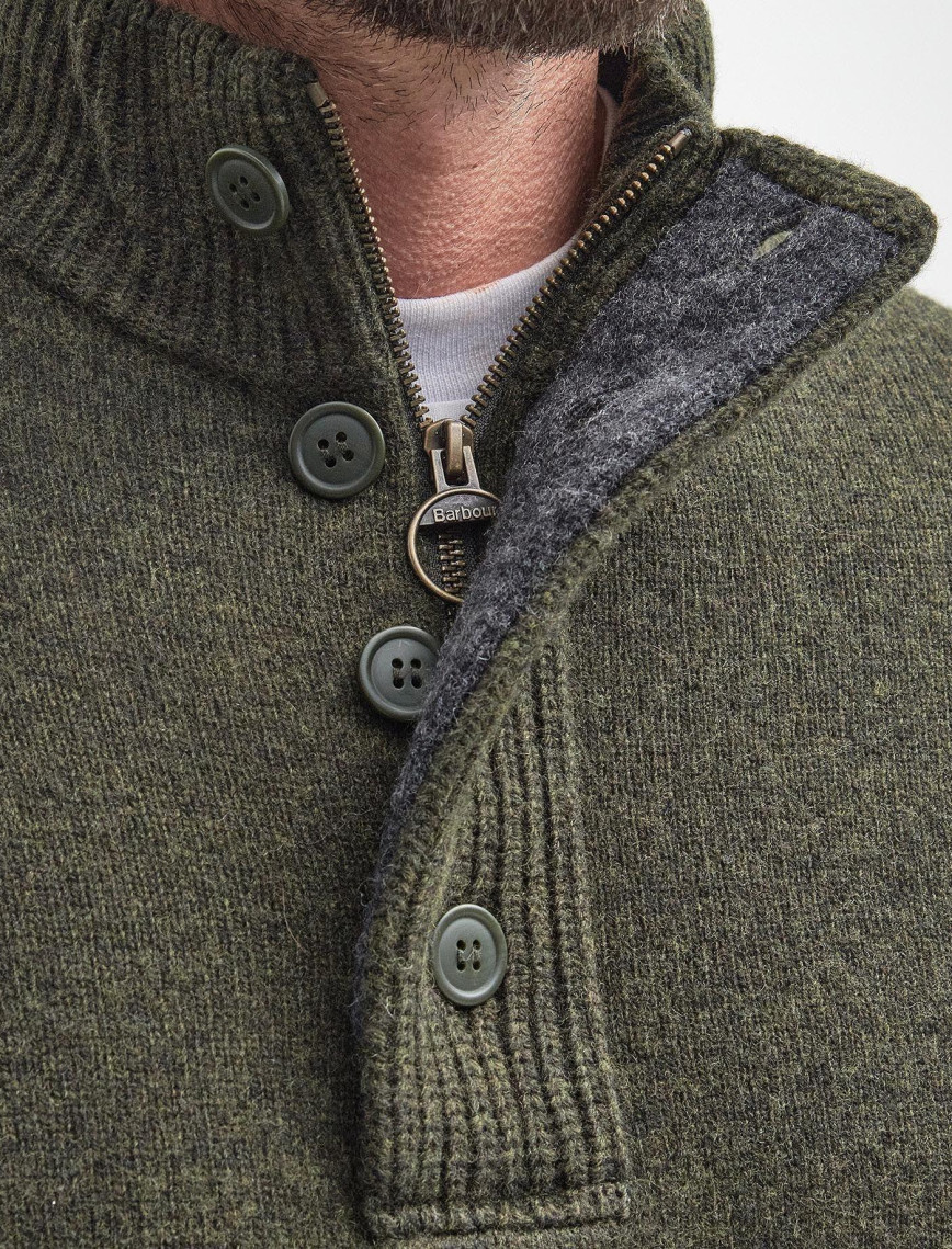 Barbour Patch Half Zip Kazak Barbour Patch Half Zip Kazak