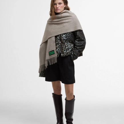 Barbour x GANNI Lambswool Atkı Barbour x GANNI Lambswool Atkı