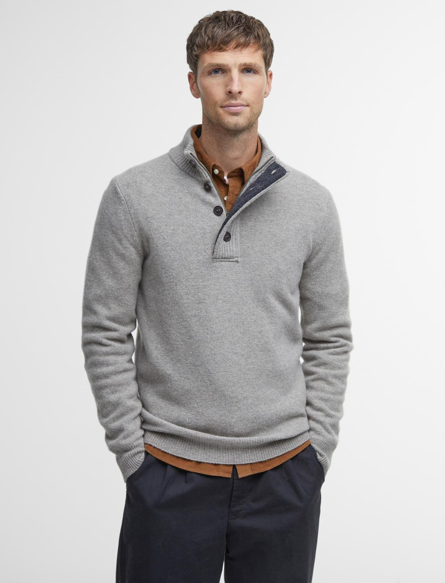 Barbour Patch Half Zip Kazak Barbour Patch Half Zip Kazak