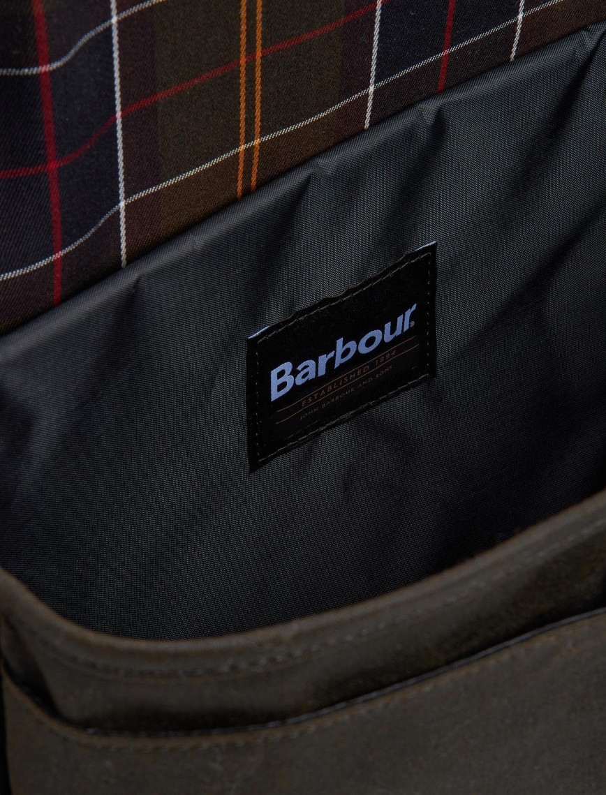 Barbour Field Yağlı Postacı Çantası