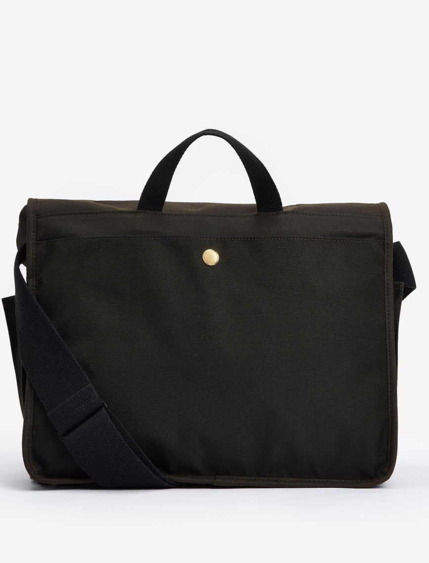 Barbour Field Yağlı Postacı Çantası