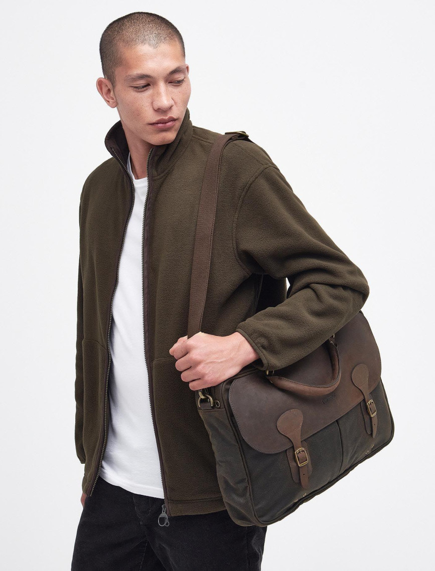 Barbour Yağlı Deri Evrak Çantası Barbour Yağlı Deri Evrak Çantası
