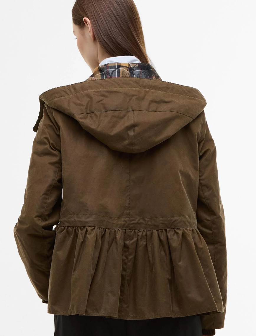 Barbour X Erdem Dhalia Yağlı Ceket Barbour X Erdem Dhalia Yağlı Ceket