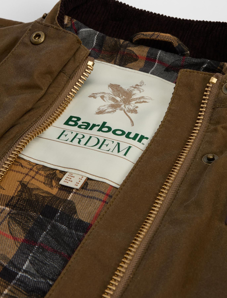 Barbour X Erdem Dhalia Yağlı Ceket Barbour X Erdem Dhalia Yağlı Ceket