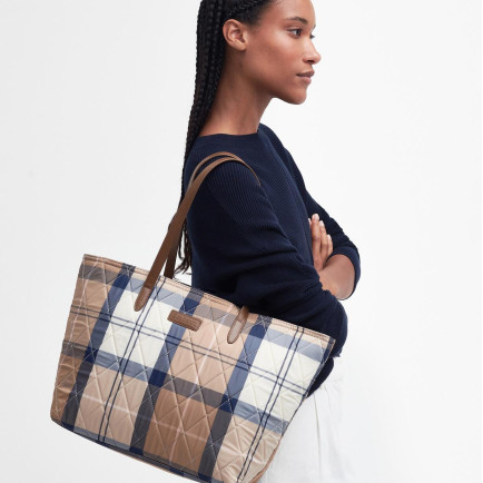 Barbour Wetherham Tartan Kol Çantası