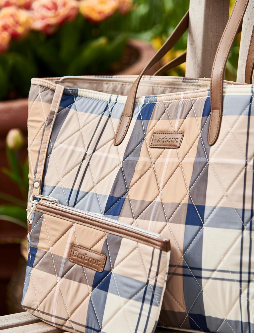 Barbour Wetherham Tartan Kol Çantası Barbour Wetherham Tartan Kol Çantası