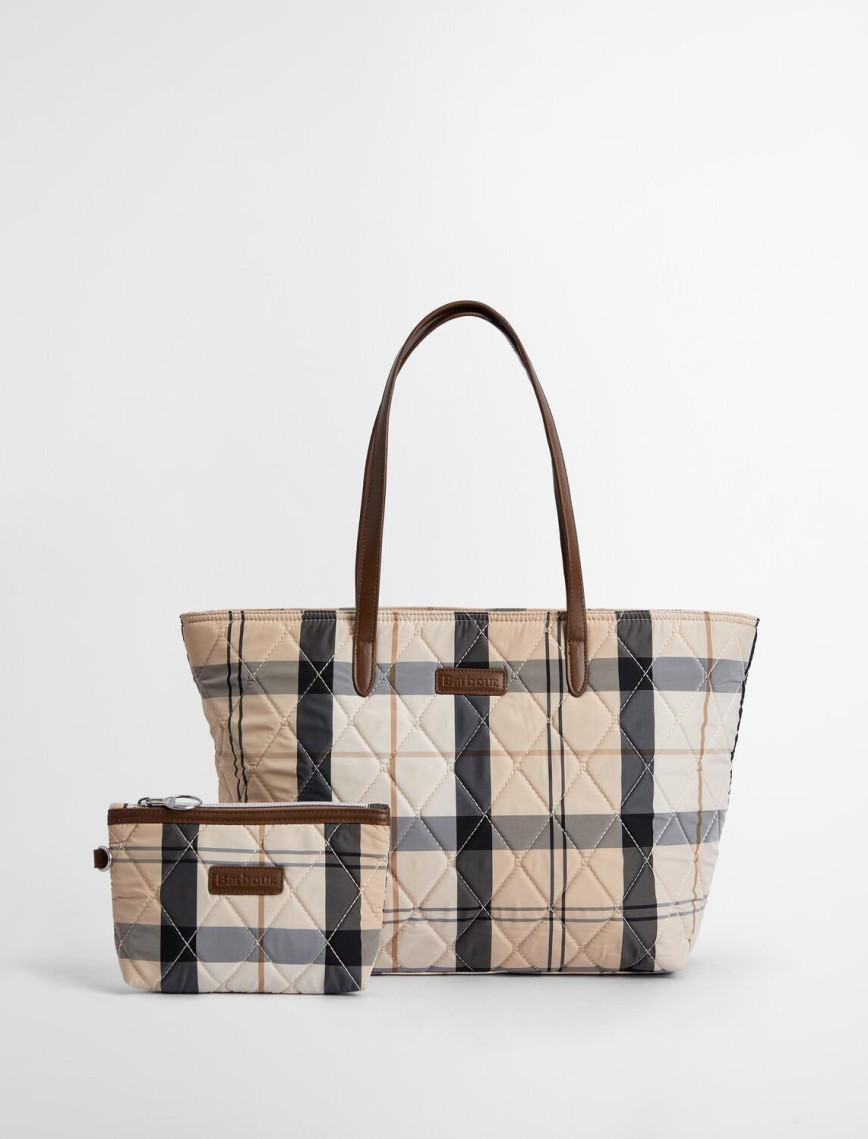 Barbour Wetherham Tartan Kol Çantası Barbour Wetherham Tartan Kol Çantası