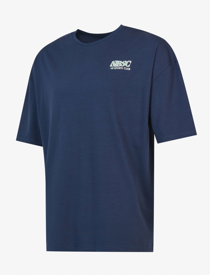 New Balance Lifestyle Kadın Lacivert T-Shirt New Balance Lifestyle Kadın Lacivert T-Shirt