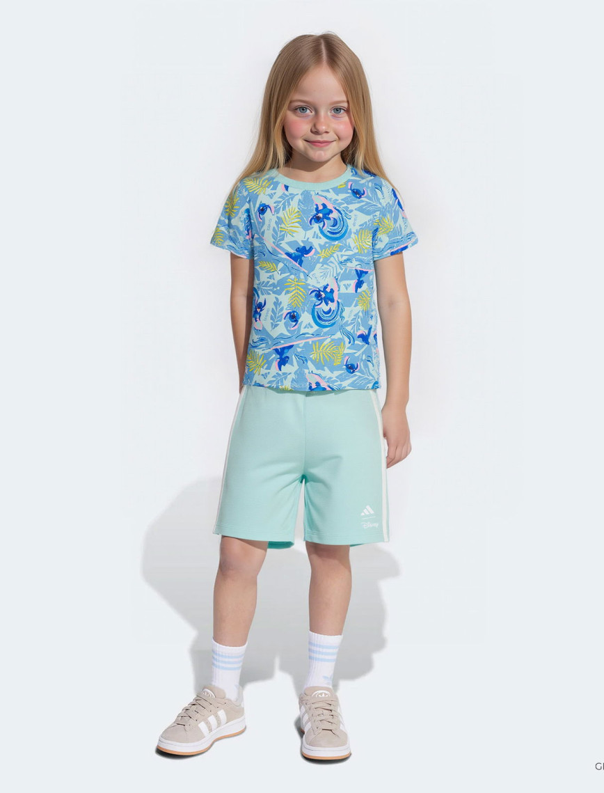 adidas Sportswear Disney Lilo&Stich Çocuk Mavi Şort Takım adidas Sportswear Disney Lilo&Stich Çocuk Mavi Şort Takım