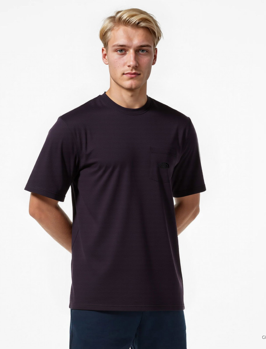 The North Face Dome Relaxed Pocket Erkek Siyah T-Shirt The North Face Dome Relaxed Pocket Erkek Siyah T-Shirt