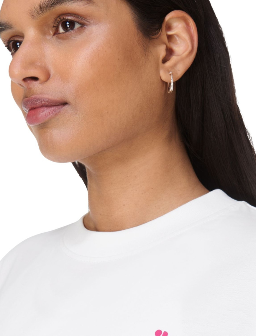 Sweaty Betty Wear The Damn Shorts Kadın Beyaz Tişört Sweaty Betty Wear The Damn Shorts Kadın Beyaz Tişört