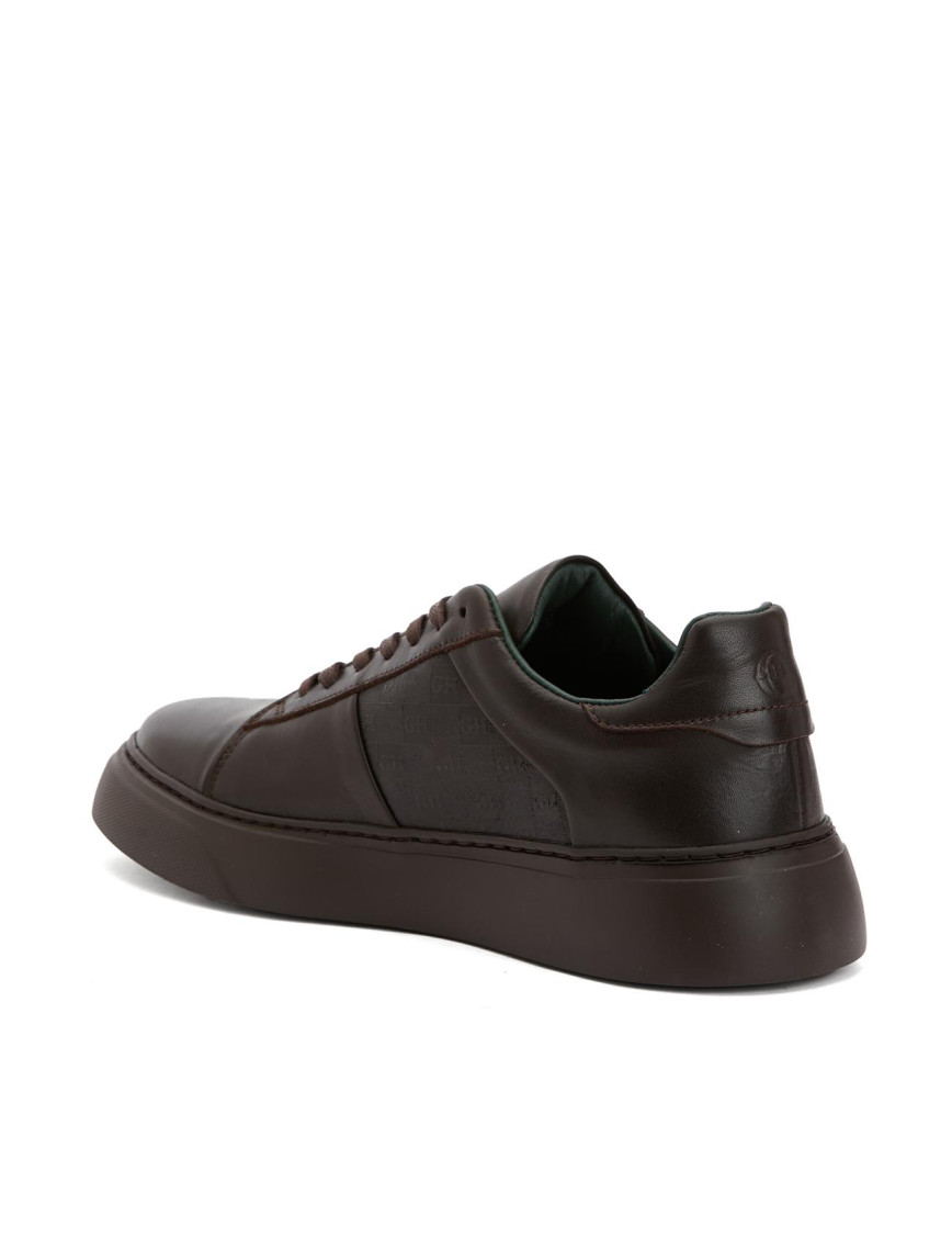 George Hogg Kadın Kahverengi Deri Sneaker George Hogg Kadın Kahverengi Deri Sneaker