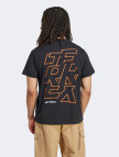 adidas Terrex İkonik Aop Grafikli Unisex Siyah Yürüyüş T-Shirt adidas Terrex İkonik Aop Grafikli Unisex Siyah Yürüyüş T-Shirt