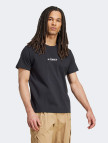 adidas Terrex İkonik Aop Grafikli Unisex Siyah Yürüyüş T-Shirt adidas Terrex İkonik Aop Grafikli Unisex Siyah Yürüyüş T-Shirt