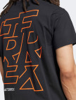 adidas Terrex İkonik Aop Grafikli Unisex Siyah Yürüyüş T-Shirt adidas Terrex İkonik Aop Grafikli Unisex Siyah Yürüyüş T-Shirt