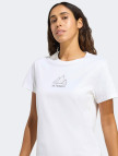 adidas Athlete Kadın Beyaz Yürüyüş T-Shirt adidas Athlete Kadın Beyaz Yürüyüş T-Shirt