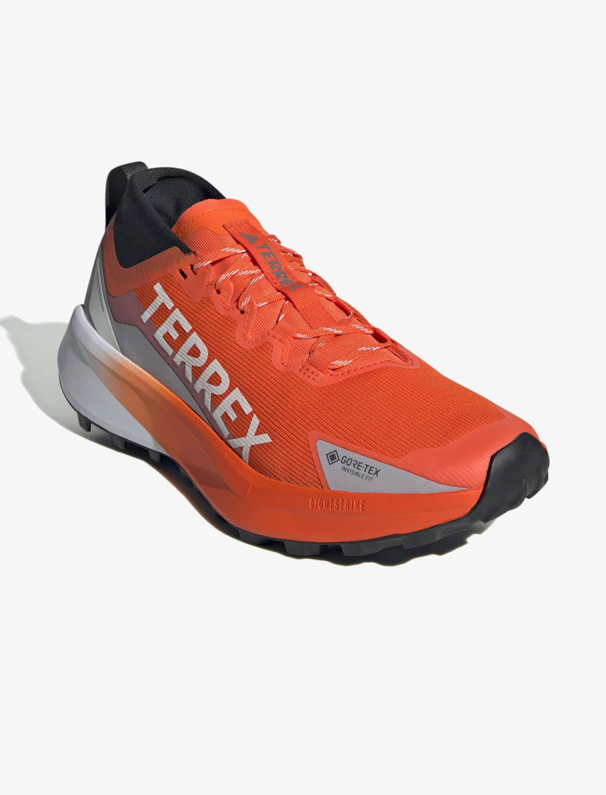 adidas Terrex Agravic Gore-Tex Erkek Turuncu Koşu Ayakkabısı