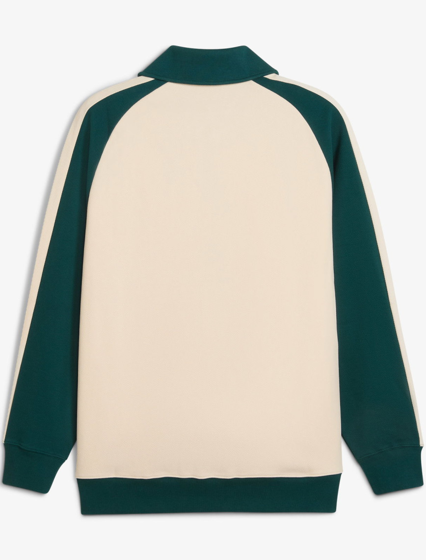 Puma T7 Relaxed Track Erkek Krem Ceket Puma T7 Relaxed Track Erkek Krem Ceket