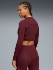 Puma Shape Cropped Ls Kadın Bordo Antrenman T-Shirt Puma Shape Cropped Ls Kadın Bordo Antrenman T-Shirt