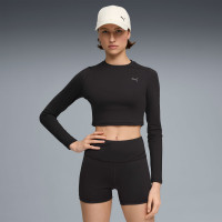 Puma Shape Cropped Ls Kadın Siyah Antrenman T-Shirt Puma Shape Cropped Ls Kadın Siyah Antrenman T-Shirt