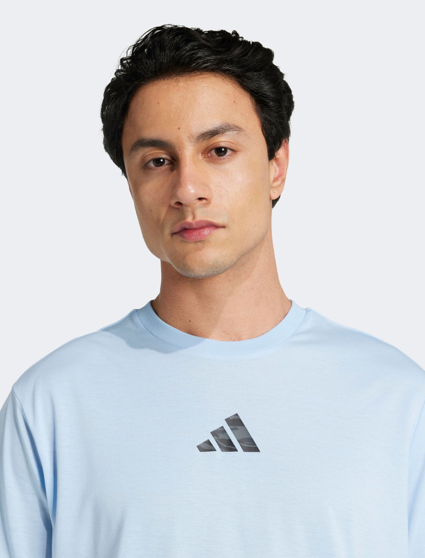 adidas Climacool Camo Training Graphic Erkek Mavi Antrenman T-Shirt adidas Climacool Camo Training Graphic Erkek Mavi Antrenman T-Shirt