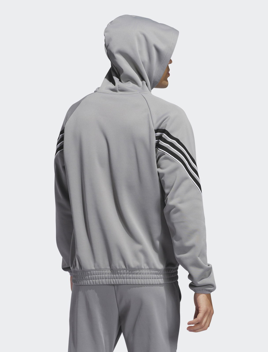 adidas Select Foundation Fleece Erkek Gri Basketbol Sweatshirt adidas Select Foundation Fleece Erkek Gri Basketbol Sweatshirt