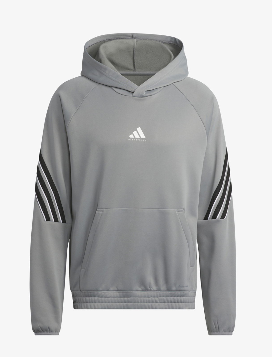 adidas Select Foundation Fleece Erkek Gri Basketbol Sweatshirt adidas Select Foundation Fleece Erkek Gri Basketbol Sweatshirt