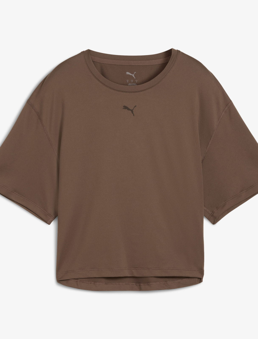 Puma Cloudspun Oversized Kadın Kahverengi Antrenman T-Shirt Puma Cloudspun Oversized Kadın Kahverengi Antrenman T-Shirt