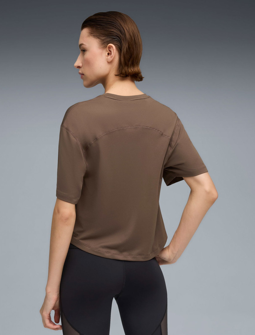 Puma Cloudspun Oversized Kadın Kahverengi Antrenman T-Shirt Puma Cloudspun Oversized Kadın Kahverengi Antrenman T-Shirt