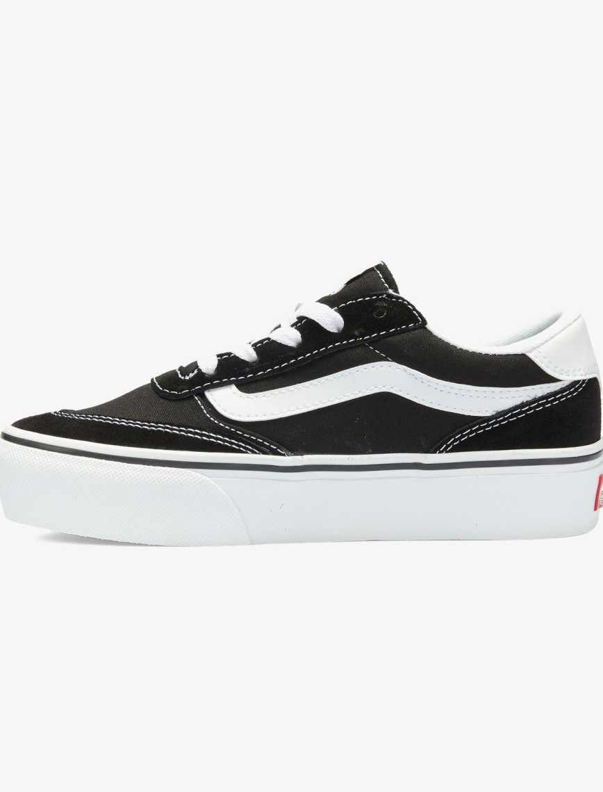 Vans Brooklyn LS Platform Kadın Siyah Sneaker