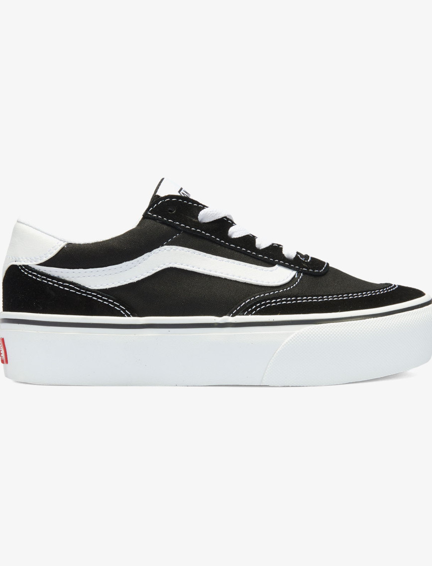 Vans Brooklyn LS Platform Kadın Siyah Sneaker