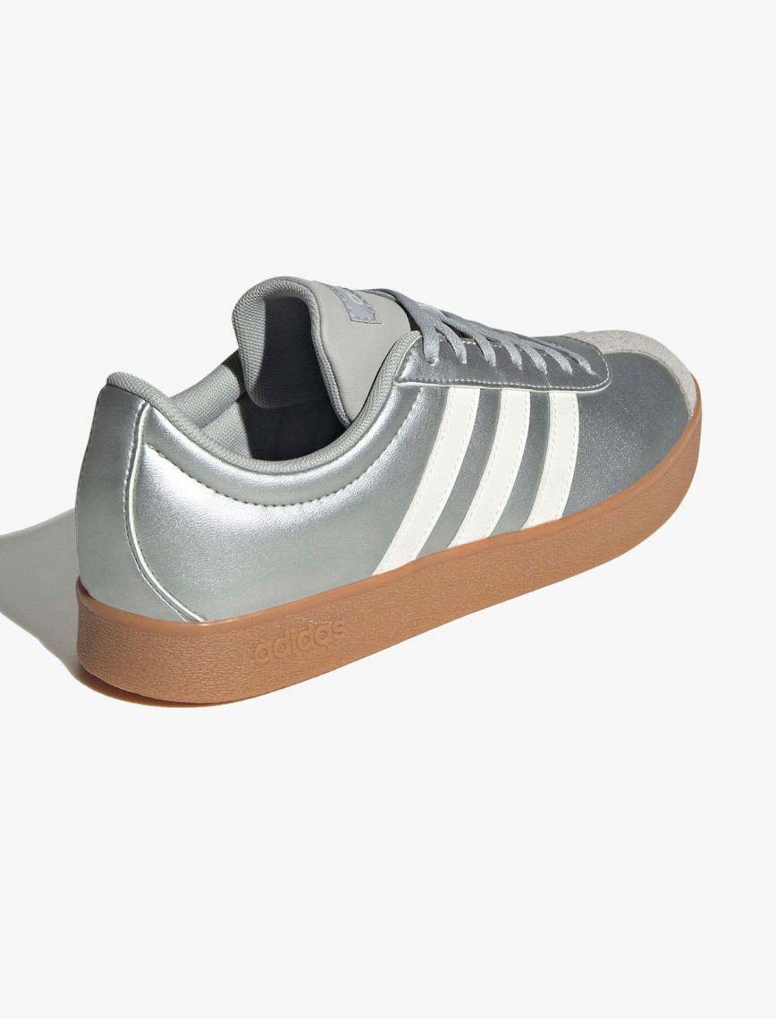 adidas Vl Court Base Kadın Gri Spor Ayakkabı adidas Vl Court Base Kadın Gri Spor Ayakkabı